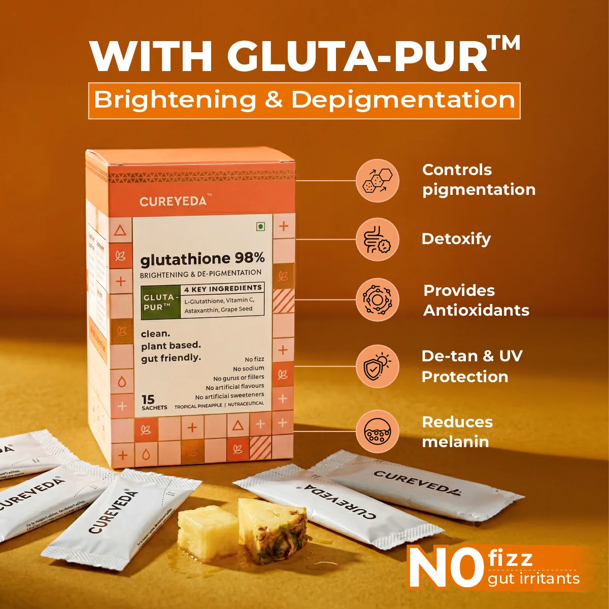 Cureveda Glutathione 98% + pur - Image 2