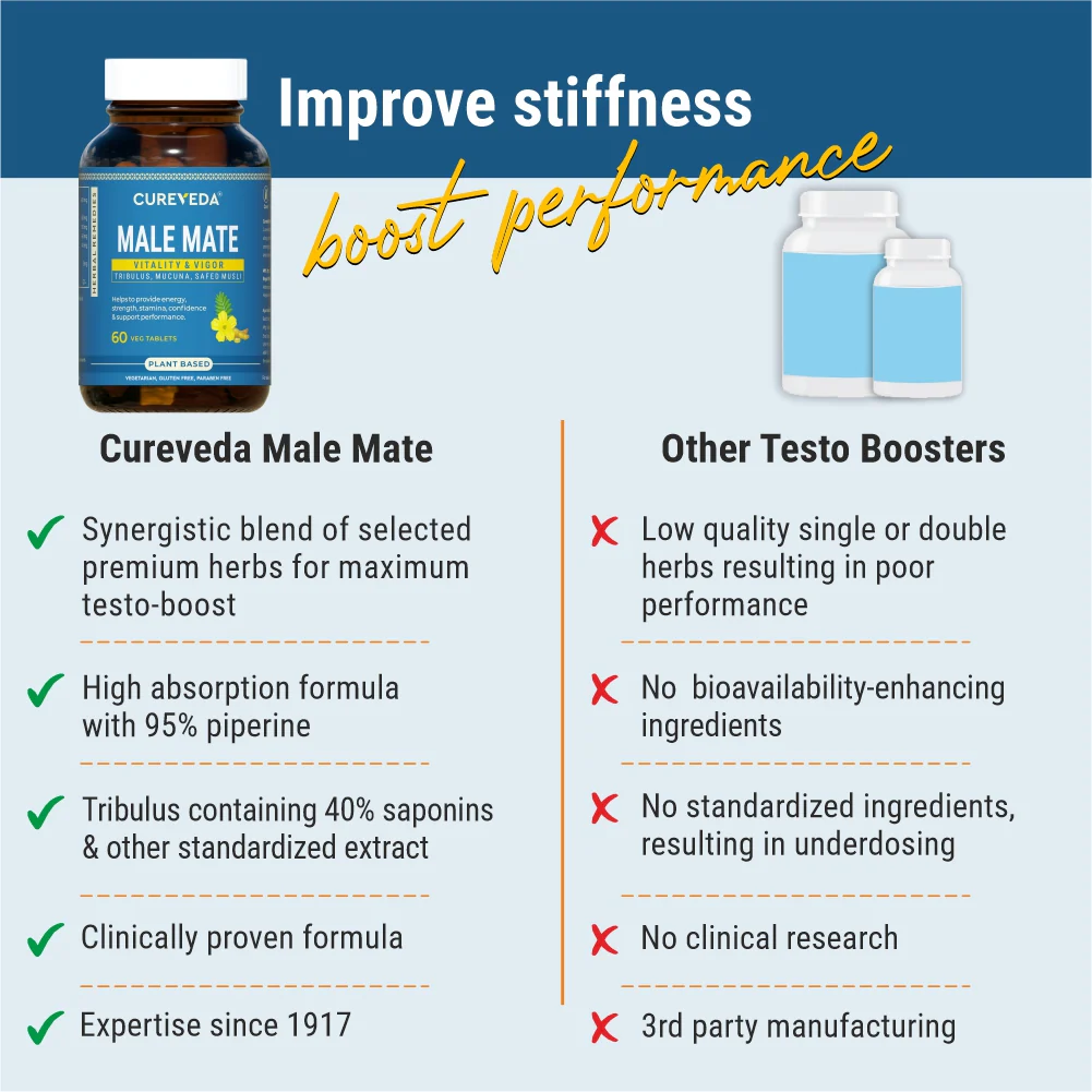 Cureveda Male Mate Tablets - Image 6
