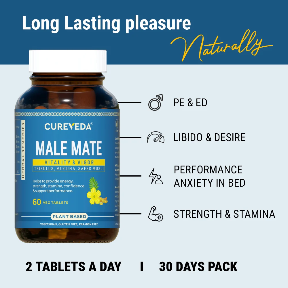 Cureveda Male Mate - Men's Wellness - Image 3