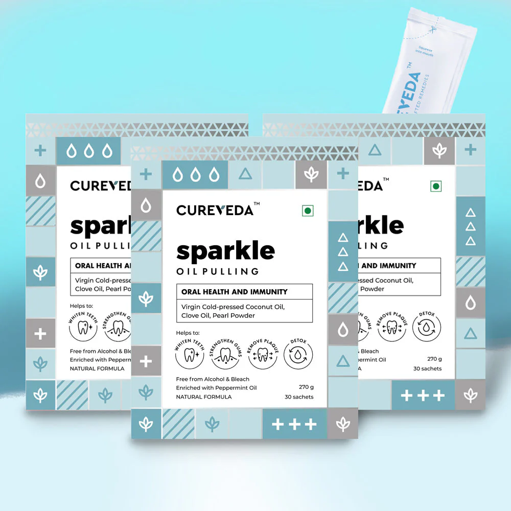 Cureveda Sparkle : Oil Pulling with Coconut Oil - Image 13