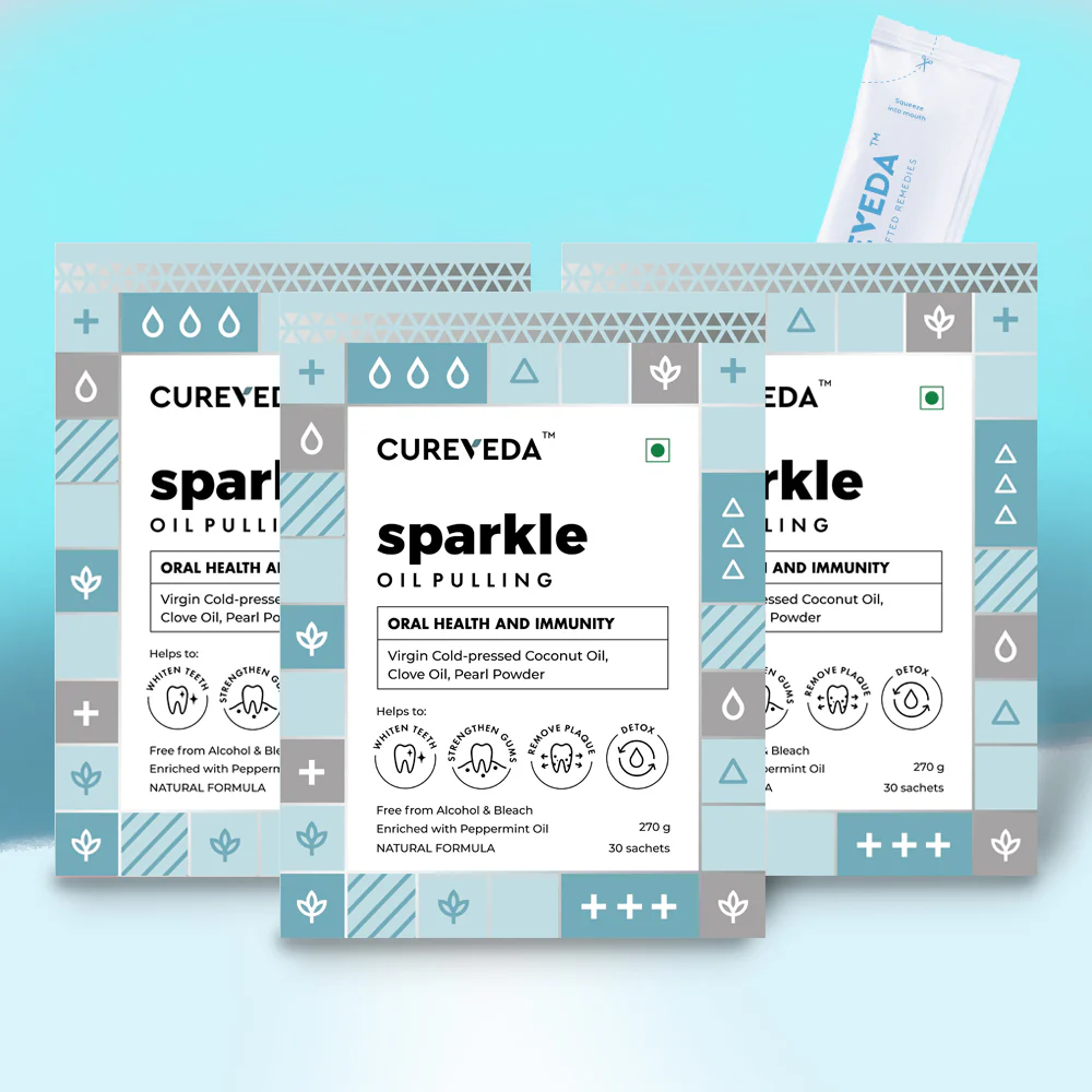 Cureveda Sparkle : Oil Pulling with Coconut Oil - Image 16