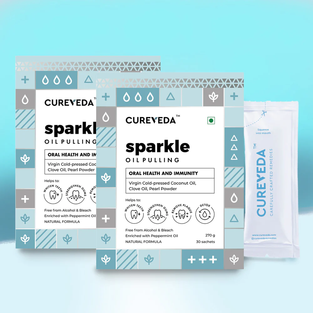 Cureveda Sparkle : Oil Pulling with Coconut Oil - Image 17