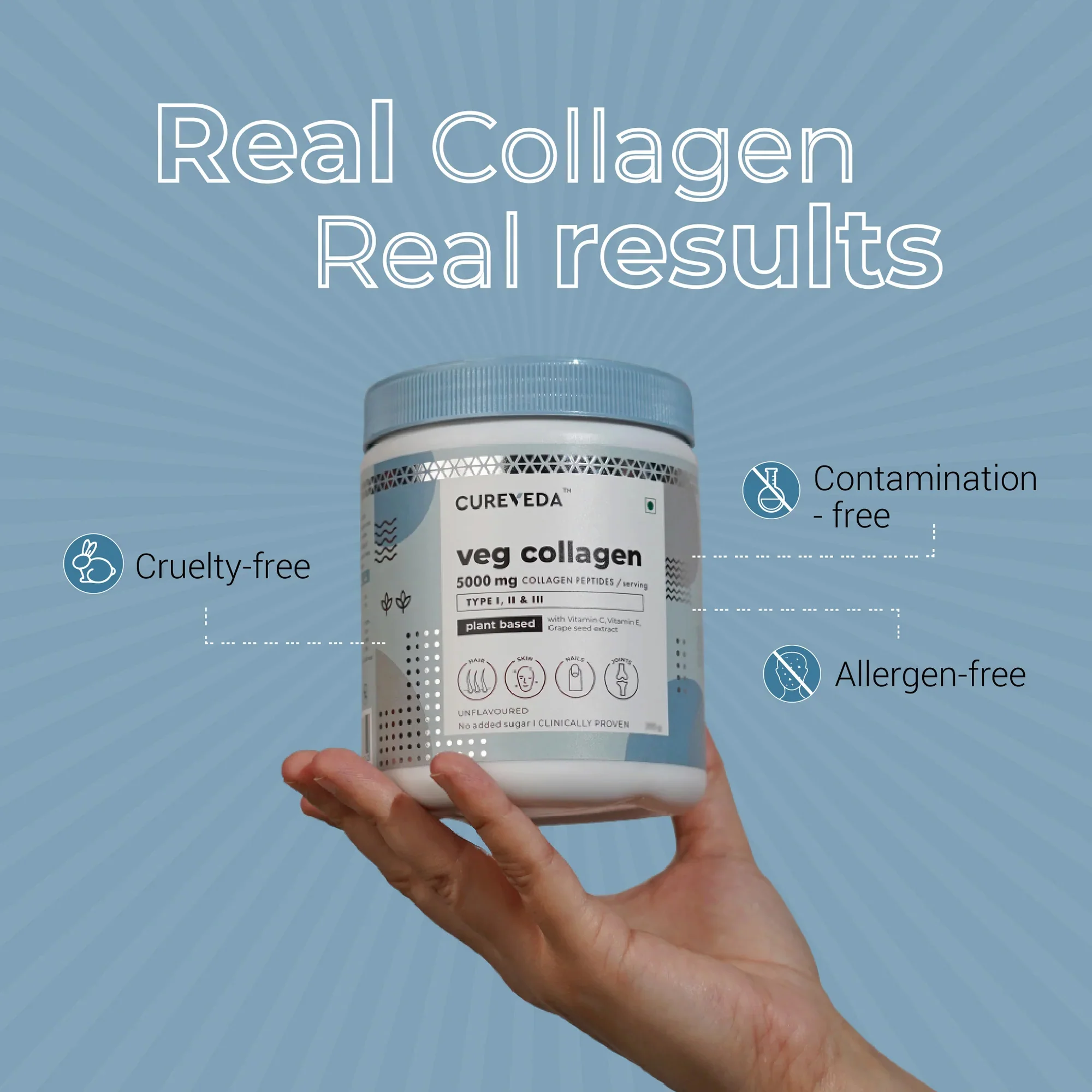 Cureveda Veg Collagen Peptides - Image 12