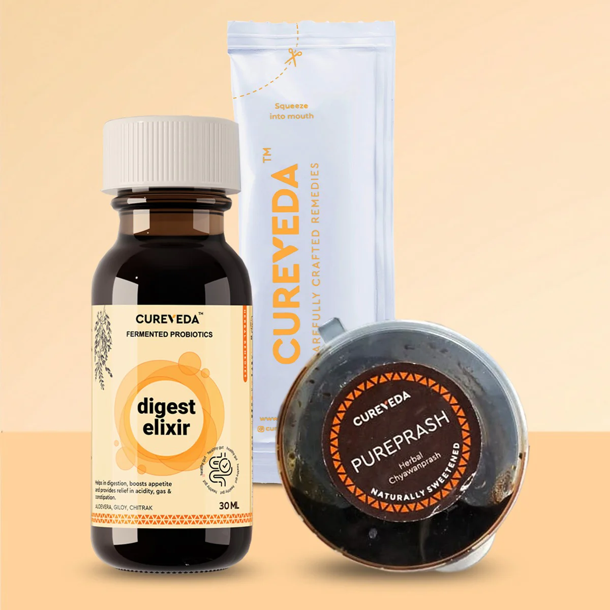Digest elixir and Gold sample
