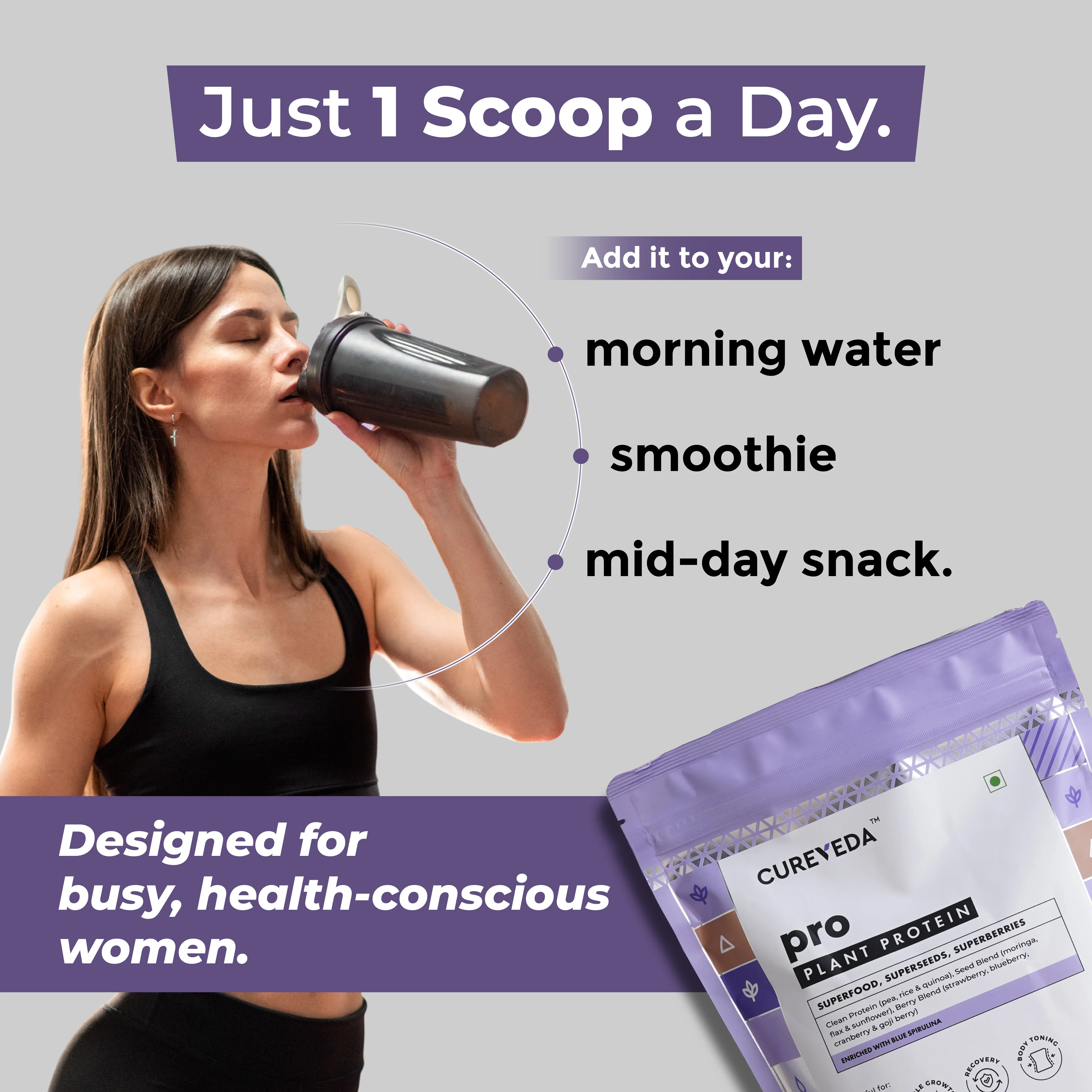 Cureveda Superfood Plant Protein - Image 7